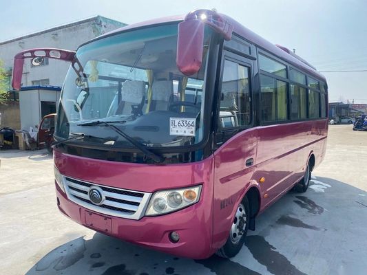 Used Yutong Buses Model ZK6660 24 Seats Used Passenger Bus Euro IV Steel Chassis Front Engine Left Steering