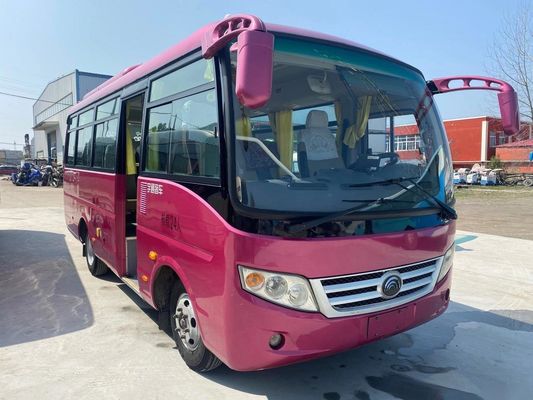 Used Yutong Buses Model ZK6660 24 Seats Used Passenger Bus Euro IV Steel Chassis Front Engine Left Steering