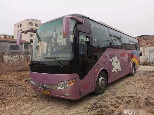 Yutong ZK6107 Used Coach Bus For Africa Steel Chassis 47 Seats Left Steering Euro III Good Condition Low Kilometer