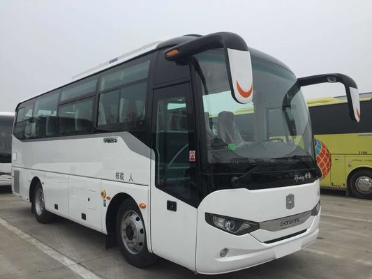 6 Tire Brand New Zhongtong Bus Front Engine 35 Seats LCK6858