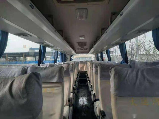 Higer Brand Used Coach Bus KLQ6109 46 Seats Low Kilometer Left Steering Singel Door