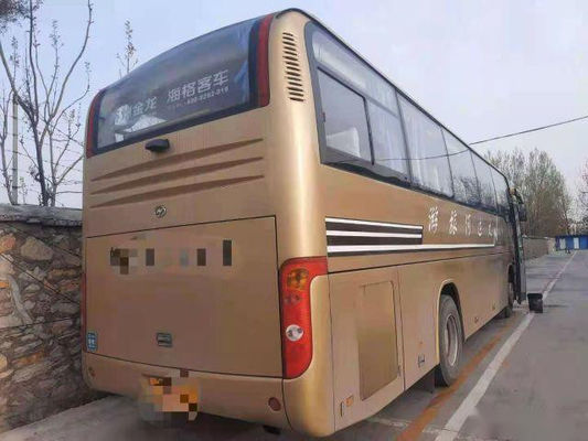 Higer Brand Used Coach Bus KLQ6109 46 Seats Low Kilometer Left Steering Singel Door