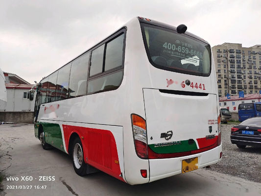 Used Yutong Buses ZK6808 35 Seats Yuchai Engine 147kw Passenger Bus Low Kilometer
