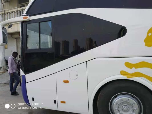 53 Seats Used Yutong ZK6117 Bus Used Coach Bus 2012 Year Diesel Engine NO Accident
