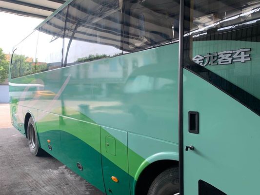 Used Tour Bus Kinglong XMQ6900 39 Seats Left Steering Single Door Steel Chassis Low Kilometer Used Passenger Bus