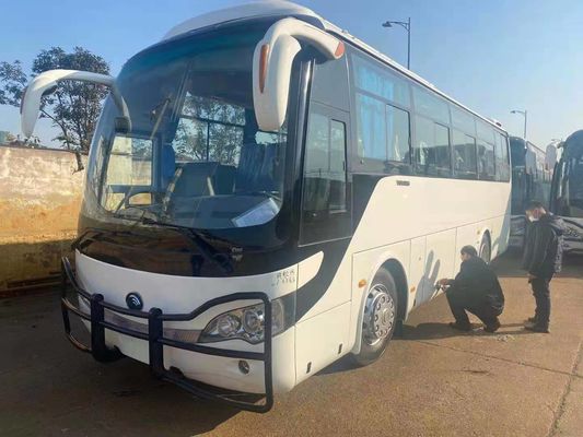 2012 Year Diesel Used Yutong Buses 51 Seats Zk6110 White Color With Bumper