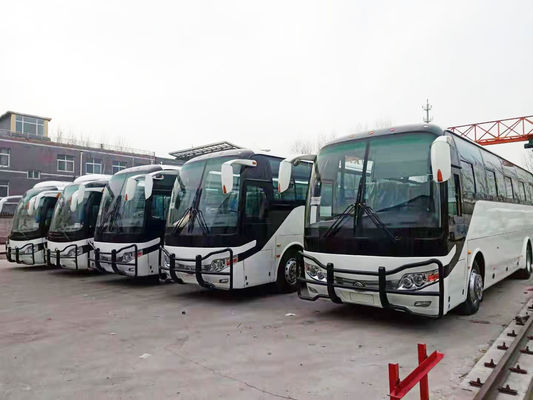 2012 Year Diesel Used Yutong Buses 51 Seats Zk6110 White Color With Bumper