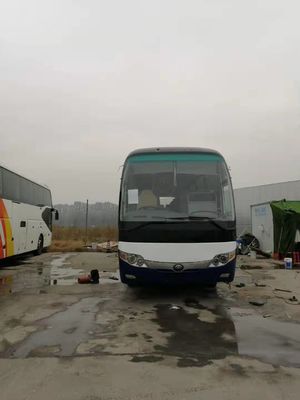 47 Seats Used Yutong ZK6107 Bus Used Coach Bus 2014 Year 100km/H Steering RHD