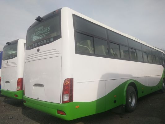 55 Seats 2013 Year Used Yutong Bus ZK6112D Diesel Engine LHD Driver Steering No Accident