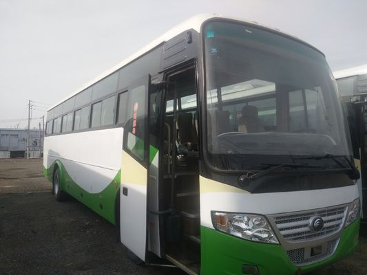 55 Seats 2013 Year Used Yutong Bus ZK6112D Diesel Engine LHD Driver Steering No Accident