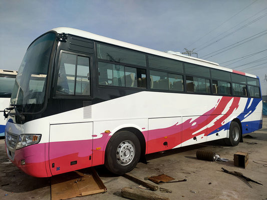 57 Seats 2014 Year Used Yutong Bus ZK6112D Diesel Engine LHD Driver Steering No Accident