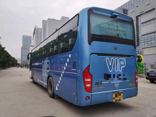 Used Yutong Bus Zk6119 47 Seats Airbag Chassis Euro IV Yuchai Engine Double Doors Left Hand Drive Used Tour Bus