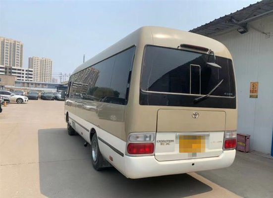 20 Seats Used Coaster Bus Used Mini Bus Toyota Coaster Bus With 2TR Gasoline Engine 2007 Year Left Hand Steering