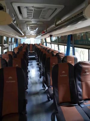 44 Seats Used Yutong ZK6102D Bus Used Coach Bus 2014 Year Front engine Steering LHD Diesel engines