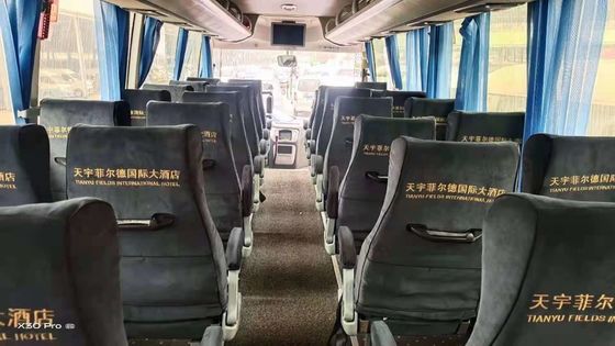 Renew 2013 Year Used King Long XMQ6898 Coach Bus 39 Seats Used Bus Diesel Engine No Accident LHD Bus