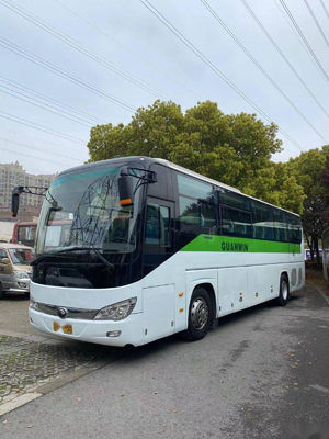 ZK6119 Yutong Bus Rear Engine Euro V 51 Seats Airbag Chassis Used Tour Bus