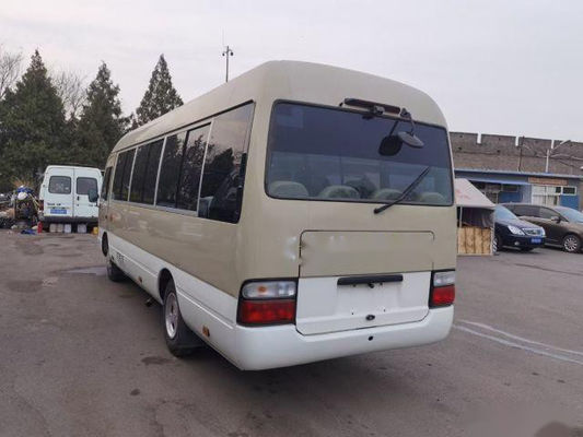 Used Toyota Bus Coaster 20 Seats Gasoline Left Hand Drive Used Passenger Bus Low Kilometer