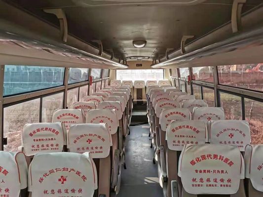 49 Seats Used Yutong ZK6102D Bus Used Coach Bus 2011 Year Front Engine Steering LHD Diesel Engines
