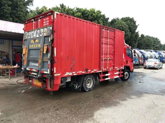Used FAW Van Cargo Truck 140HP 5.2M Big Capacity 4x2 Second Hand 2018 Year