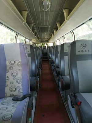 JNP6122DEB Youngman Tourism Used Passenger Coach Bus 2013 Year 48 Seats Left Hand Steering