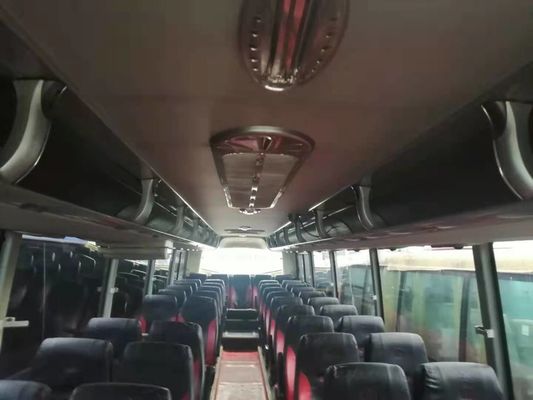 Used Yutong Coach ZK6127 55 Seats Left Seerting Airbag Chassis Rear Engine Euro III Used Tour Bus for Africa