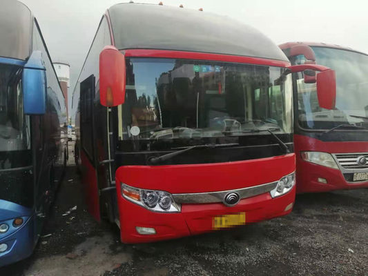 Used Yutong Coach ZK6127 55 Seats Left Seerting Airbag Chassis Rear Engine Euro III Used Tour Bus for Africa