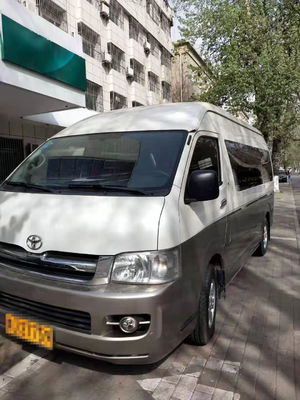 2007 Year 13 Seats Gasoline Toyota Hiace Used Mini Bus With Luxury Seat Automatic Transmission High Roof