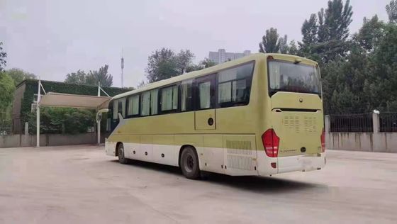 Used Yutong Coach ZK6120 50 Seats 2020 Year Used Passenger Bus Double Doors Low Kilometer