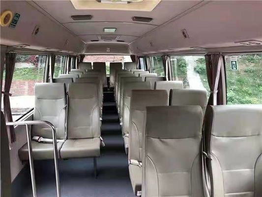 31 Seats 2016 Year Used Feiyan Coaster Bus Used Mini Bus Coaster Bus With Electric Engine Left Hand Steering