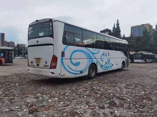 Used Yutong Bus ZK6122 49 Seats Steel Chassis Double Doors Used Passenger Bus Left Hand Drive WP.10 Rear Engine