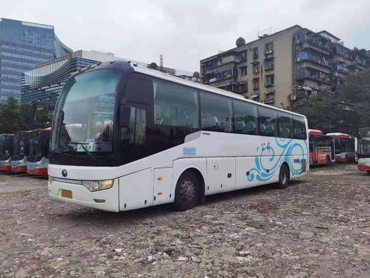 Used Yutong Bus ZK6122 49 Seats Steel Chassis Double Doors Used Passenger Bus Left Hand Drive WP.10 Rear Engine
