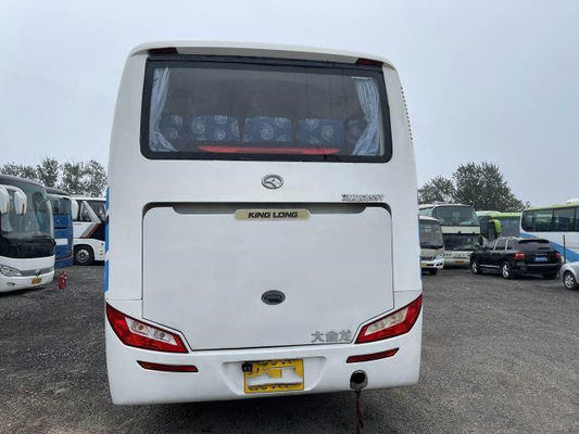 Used Kinglong Bus XMQ6859 37 Seats Steel Chassis Single Door Yuchia Rear Engine Euro III Used Tour Bus