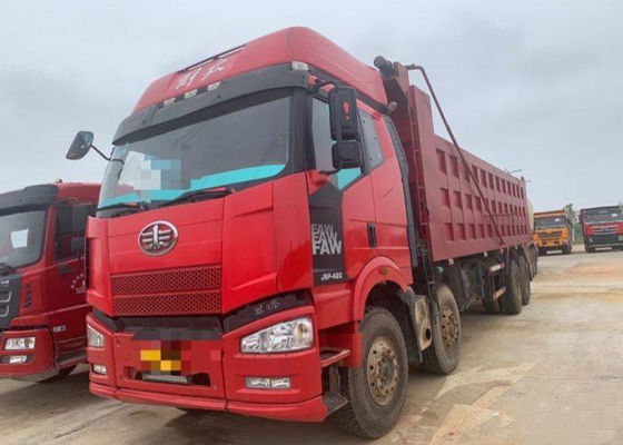 China Second Hand FAW J6P Heavy Truck 420 Horsepower 8X4 8.2m Dumper Truck CA5310ZLJP66K24L6T4AE5