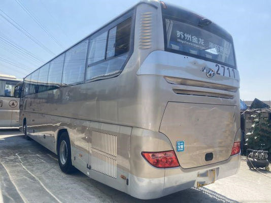 Used Coach Bus Higer Brand KLQ6115 51seats Weichai Rear Engine Airbag Chassis Double Doors Left Steering