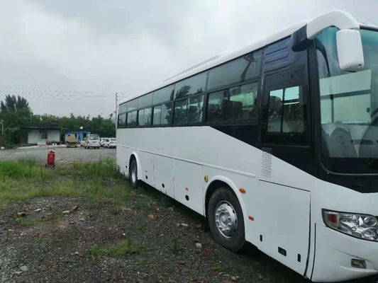 Renew 54 Seats 2014 Year Used Yutong Bus ZK6112D Diesel Engine RHD Driver Steering No Accident