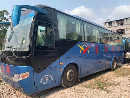 41 Seats Used Yutong ZK6107 Bus Used Coach Bus 2013 Year 100km/H Steering LHD NO Accident