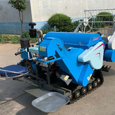 China New Small Full Feed Track Self-Propelled Crawler Harvester With Cheap Price