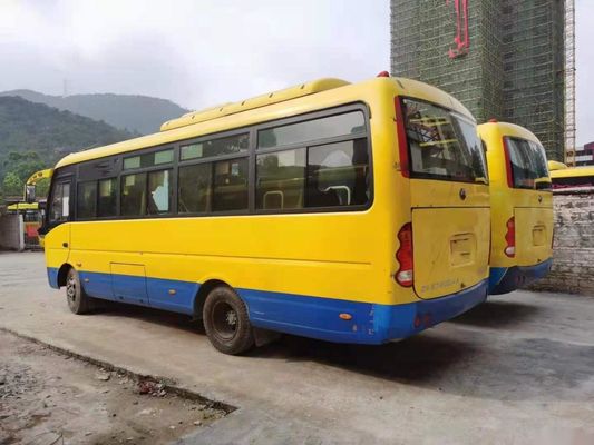 Used Yutong Mini Bus ZK6720d Front Engine 95kw Yuchai Good Passenger Bus Euro IV 26seats