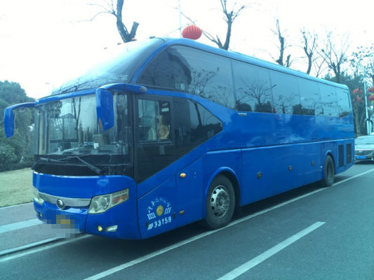 54 Seats Used Coach Bus Used Yutong ZK6127 Bus 2016 Year Diesel Engine In Good Condition
