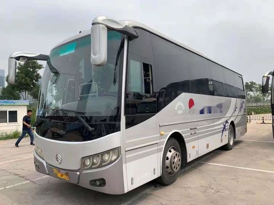 Used Golden Dragon Bus XML6897 Used Coach Bus 39 Seats Yuchai Rear Engine 180kw Airbag Chassis