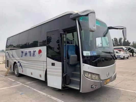 Used Golden Dragon Bus XML6897 Used Coach Bus 39 Seats Yuchai Rear Engine 180kw Airbag Chassis