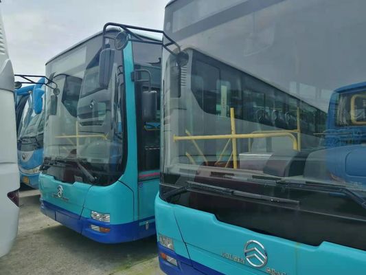 Used City Bus Brand Golden Dragon 45 Seats Used Tour Bus Steel Chassis Diesel Engine Bus Double Doors