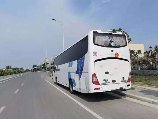 Used Yutong Bus 55 Seats Weichai Rear Engine Second Hand Bus ZK6127 Single Door Steel Chassis
