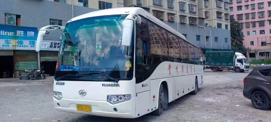 Current New Arrival Used Higer KLQ6129TA Coach Bus 53 Seats Diesel Engine Used Bus With Yuchai Engine
