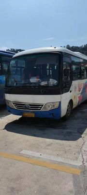 Used Minibus For Sale 19 Seats New Year Short Bus For Sale Near Me Used Yutong Bus ZK6729D Front Engine Coach