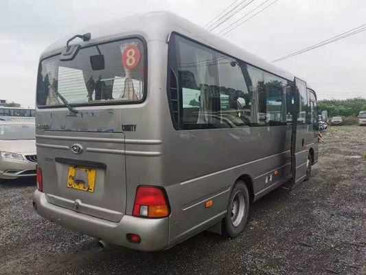 11 Seats Coach Bus Max Diesel Tank Engine Dimensions H-Yundai Origin Used Mini Bus CHM6710 Good Condition