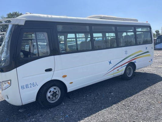 Used Bus 53 Seats Coach BusesPlate Spring Suspension 98kw Yuchai Engine ZK6720D