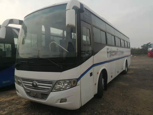54 Seats 2014 Year Used Bus Front  Engine RHD Driver Steering Used Yutong Bus ZK6112D No Accident