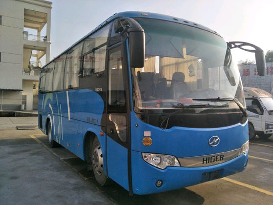 37 Seats 2014 Year Used Higer KLQ6896 Bus Used Coach Bus LHD Steering Diesel Engine No Accident