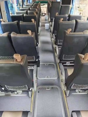 2018 Year Used Bus Yutong Used Trip Bus Zk6122 50 Seat Lhd Support Diesel A/C Golden Color